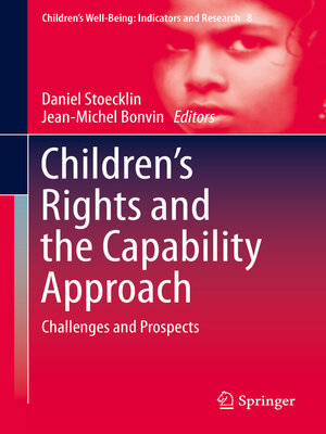 cover image of Children's Rights and the Capability Approach